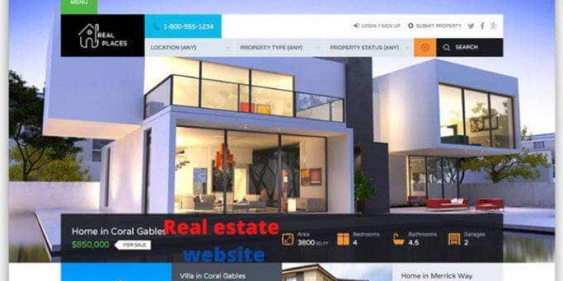 create-real-estate-website-and-landing-page-in-wordpress