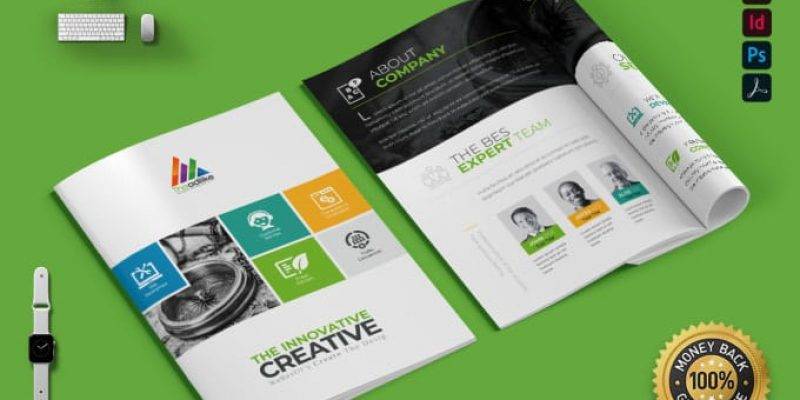 improve-clean-brochure-design-booklet-magazine-proposal